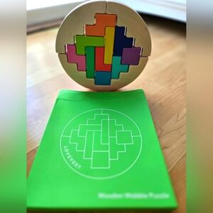 Lovevery Wooden Wobble Puzzle - Multicolor
